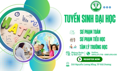 THÔNG BÁO TUYỂN SINH ĐẠI HỌC CÁC NGÀNH ĐẠI HỌC SƯ PHẠM HÀ NỘI